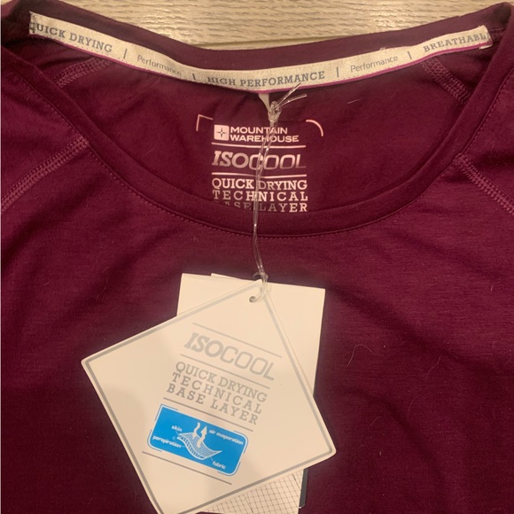 🆕 Mountain Warehouse IsoCool Base Layer T-Shirt - Picture 3 of 8